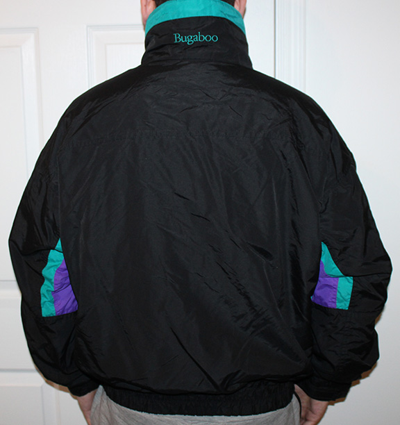 Vintage Columbia Sportswear Aqua / Purple Bugaboo Layered Jacket ...